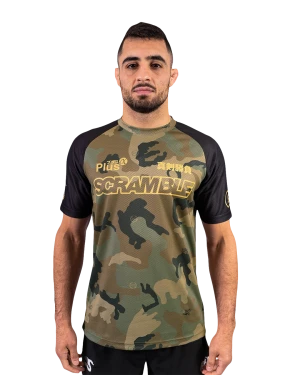 Dorai Training Top – Woodland Camo