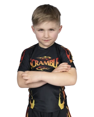 1998 Fire Rashguard Kids – Black