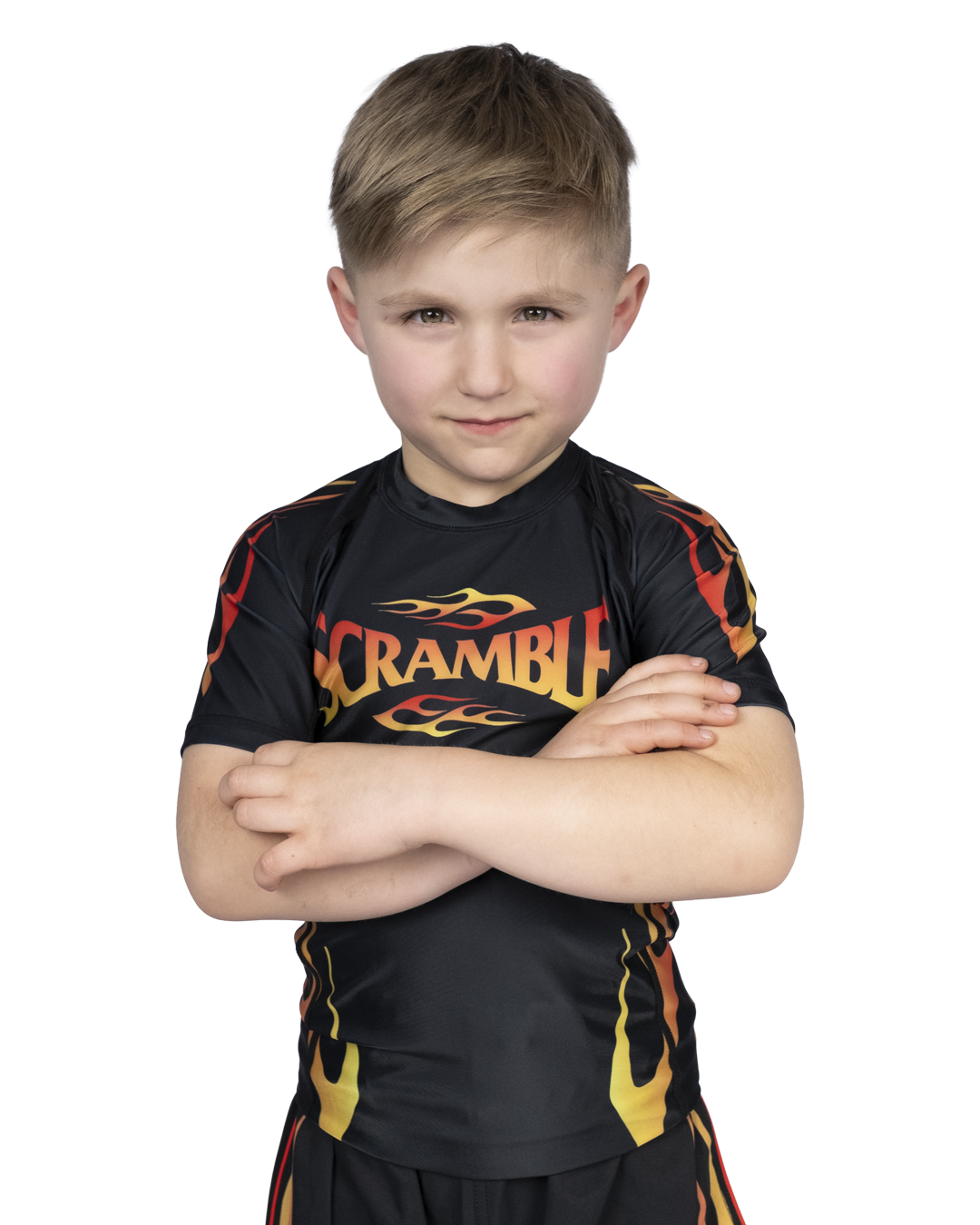 1998 Fire Rashguard Kids – Black