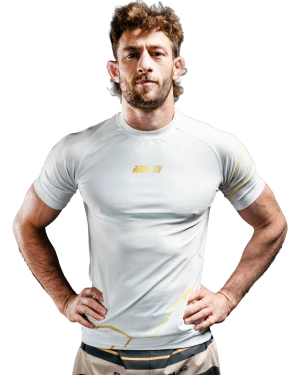 Kintsugi Rashguard – White