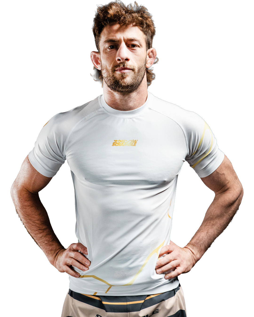 Kintsugi Rashguard – White