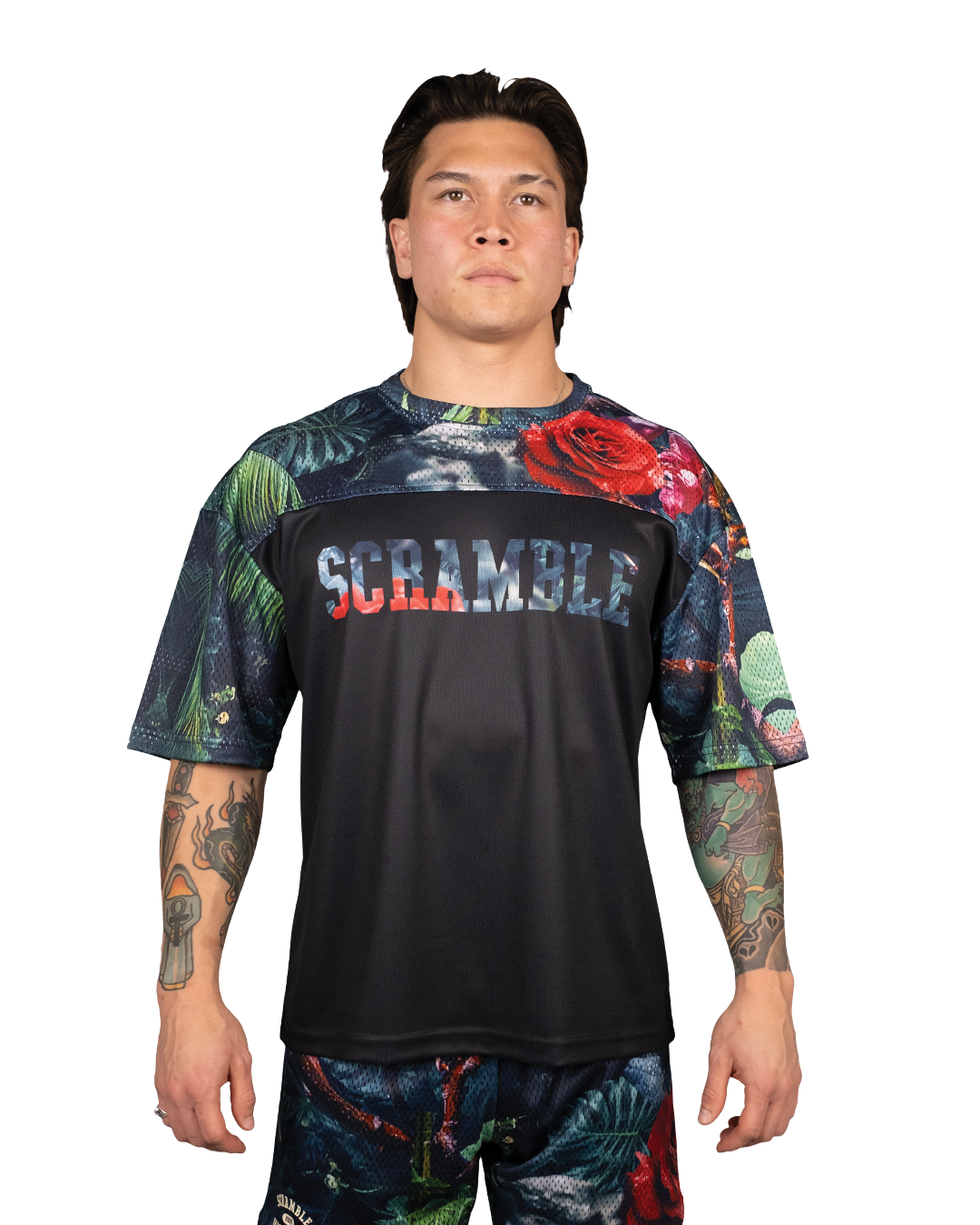 Mesh Hybrid Grappling Top – Ohana Camo